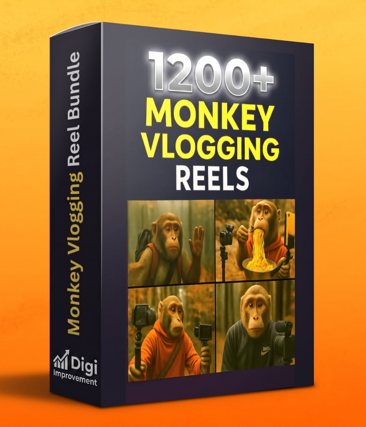 1200+ AI Monkey Reels Bundle