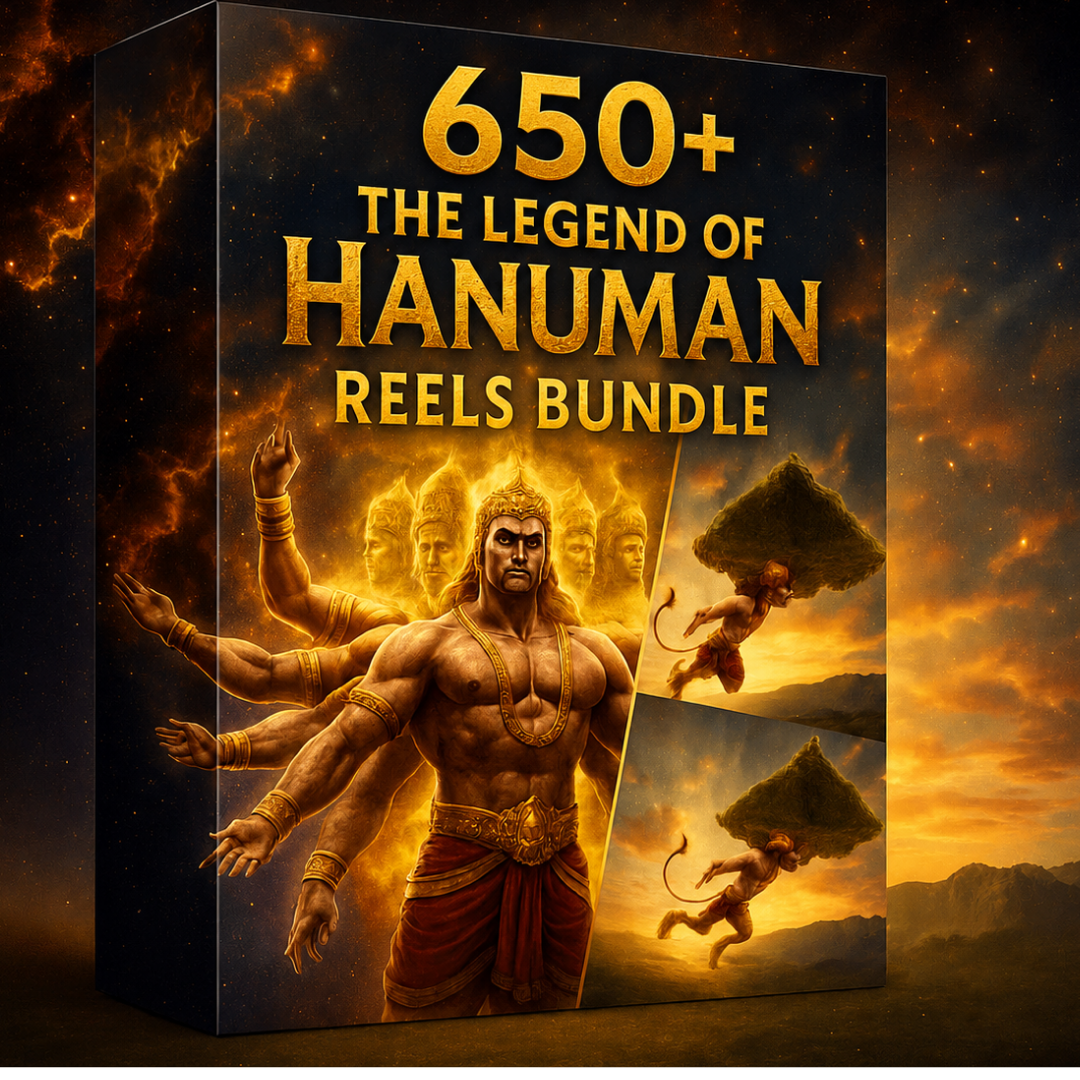 650+ The Legend Of Hanuman Reels Bundle