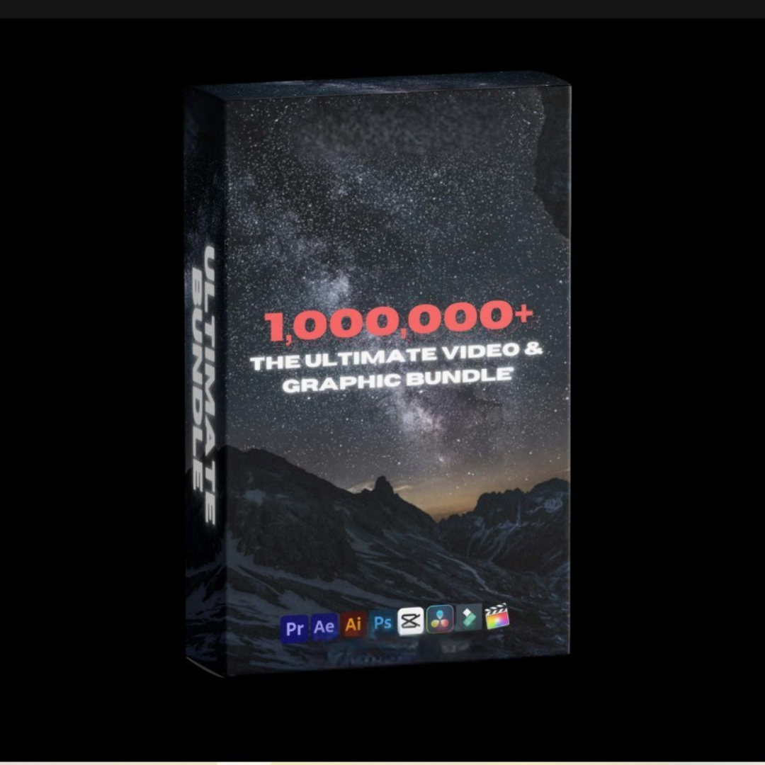 The Ultimate 1 Million Video Editing & Graphic Assets Bundle