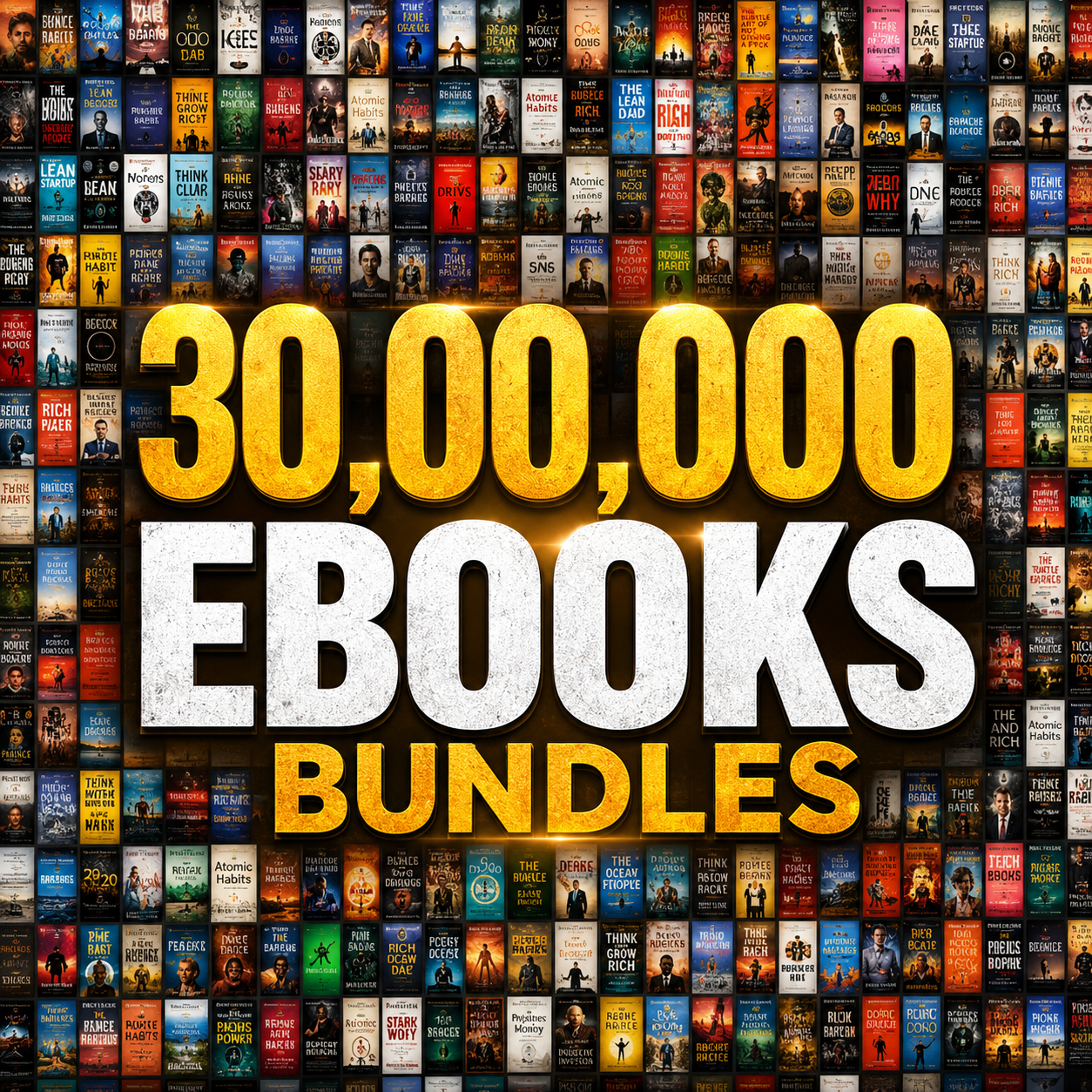 The Ultimate 30,00,000 E-Books Bundle