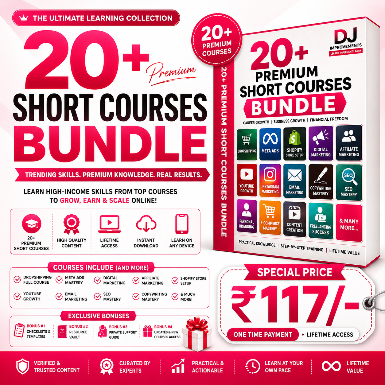 20+ Premium Short Courses Bundle