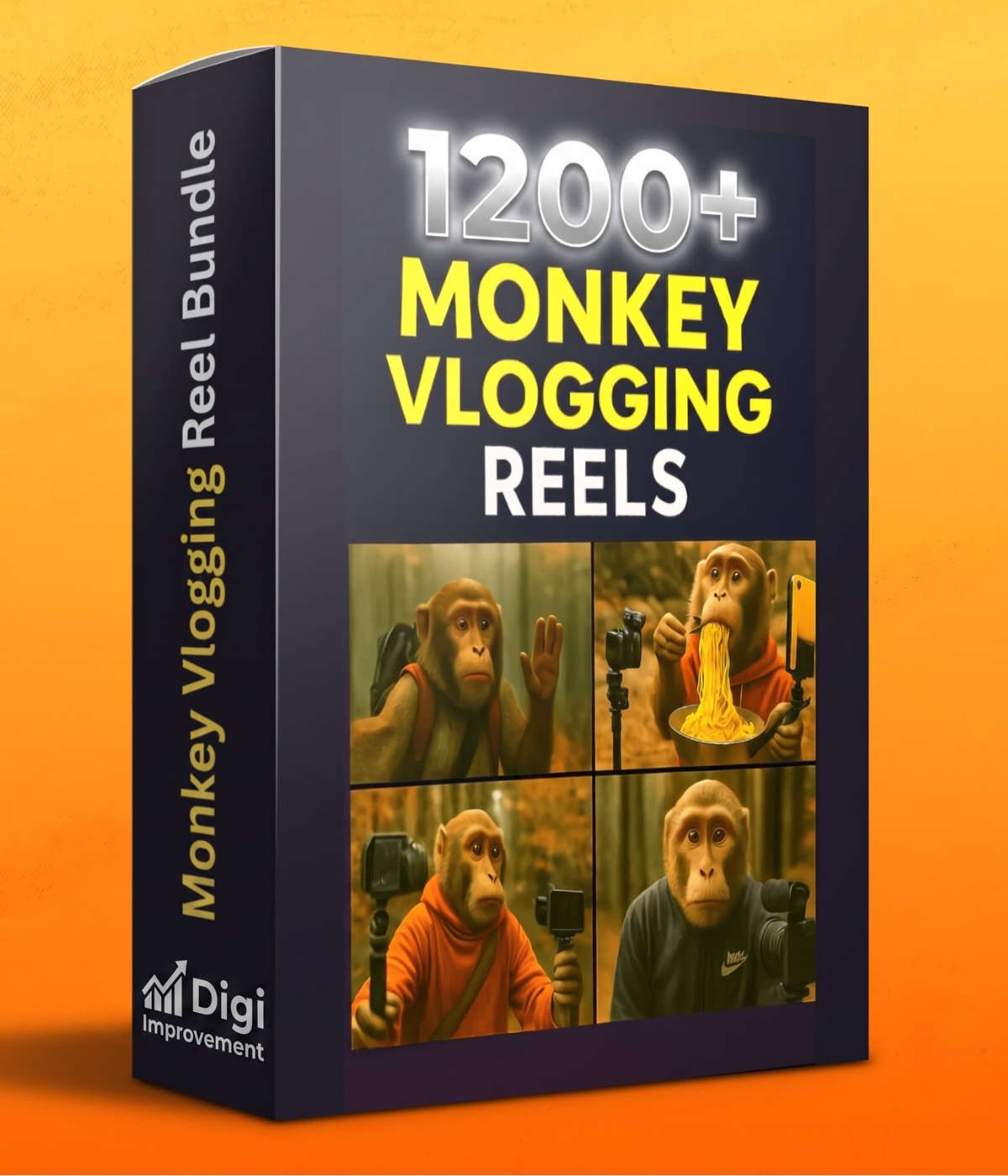1200+ AI Monkey Reels Bundle