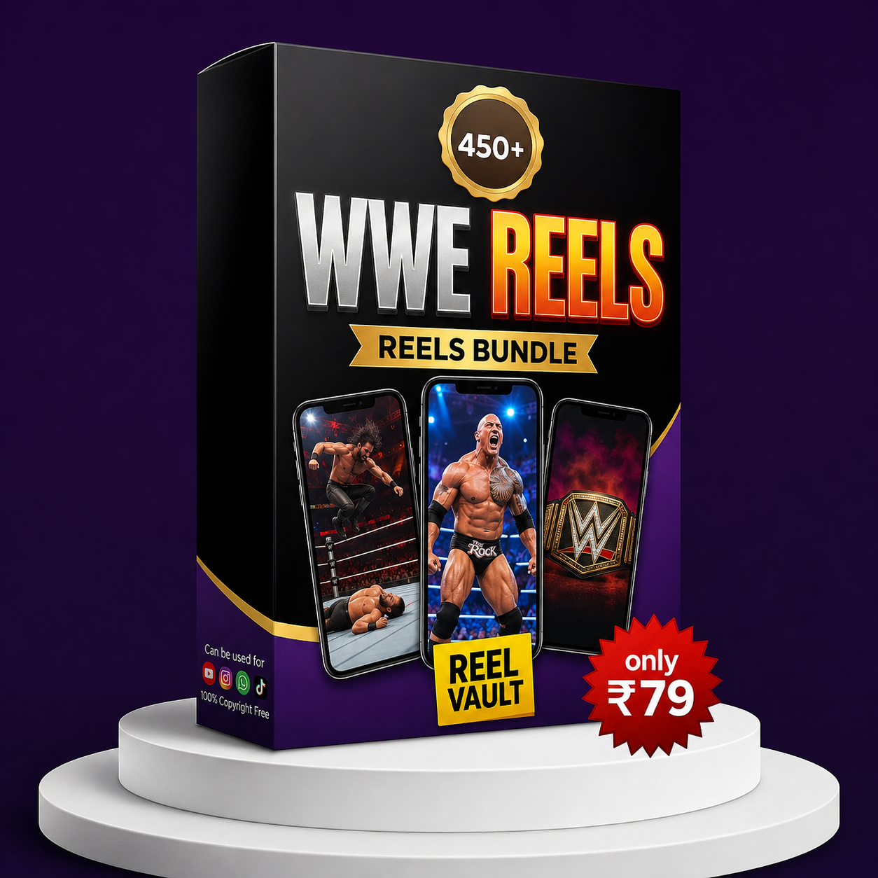 450+ WWE Reels Bundle By Digi Improvement
