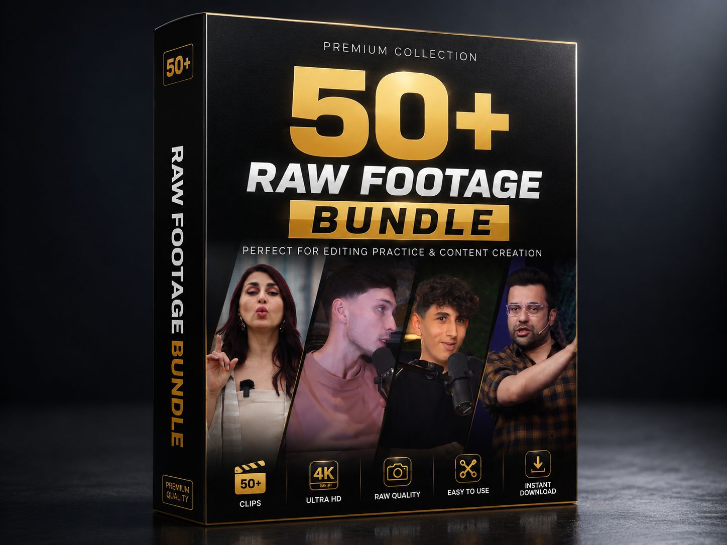 50+ Raw Footage Bundle (Both Form)