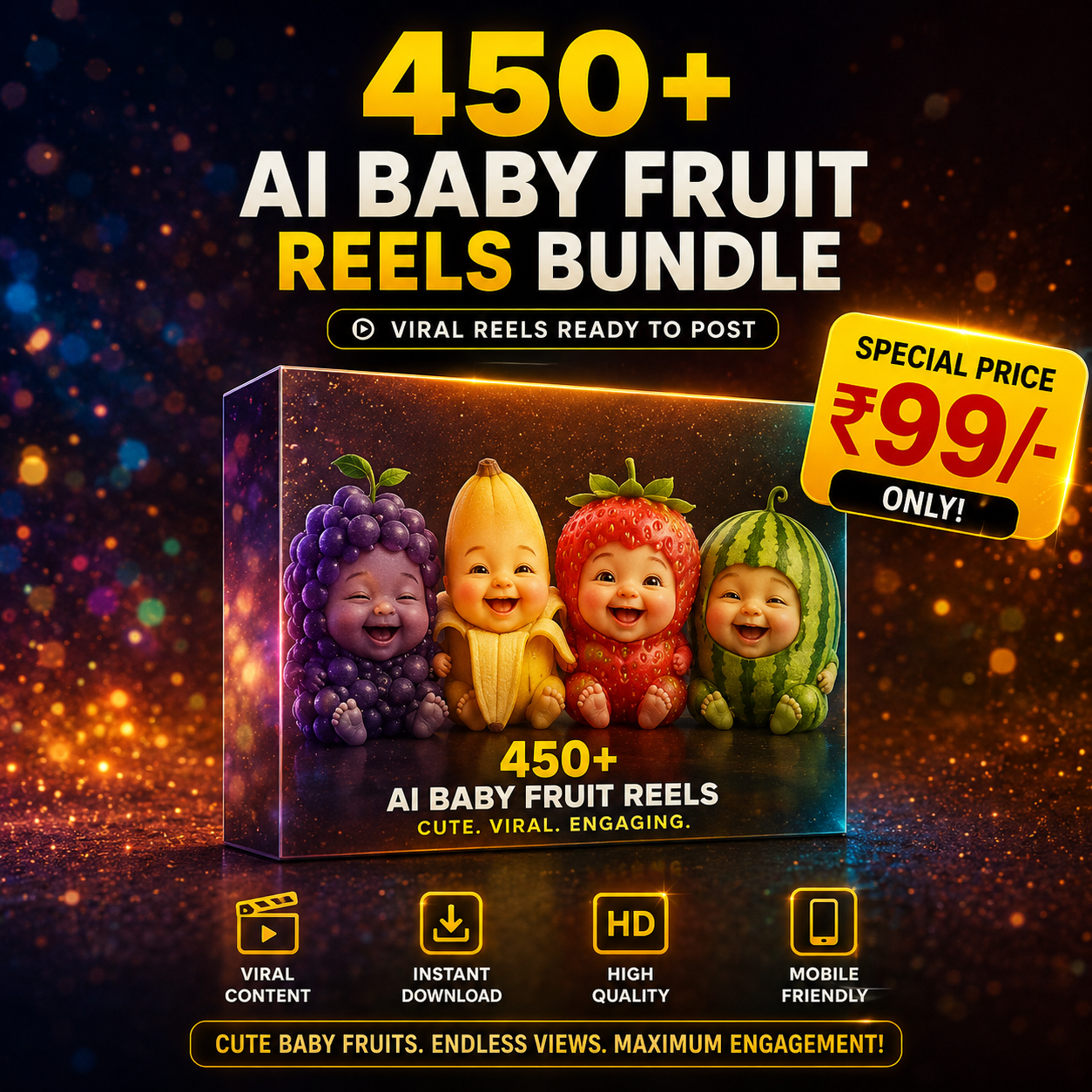 450+ Baby Fruit Reels Bundle