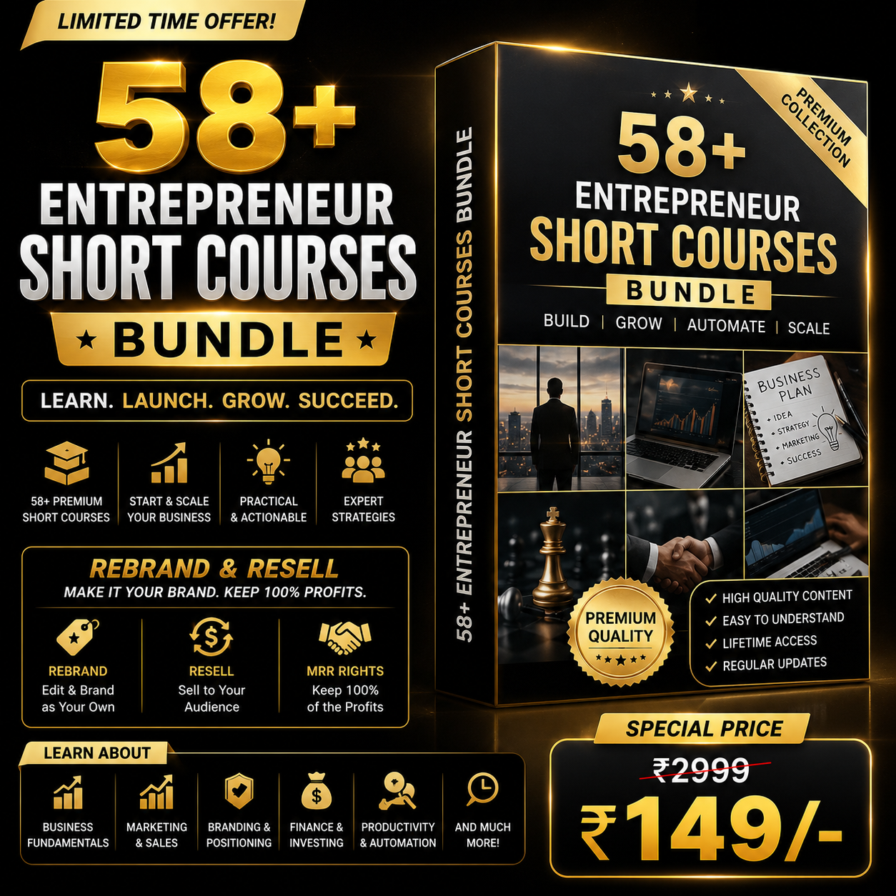 58+ Short Courses Bundle for Entrepreneur