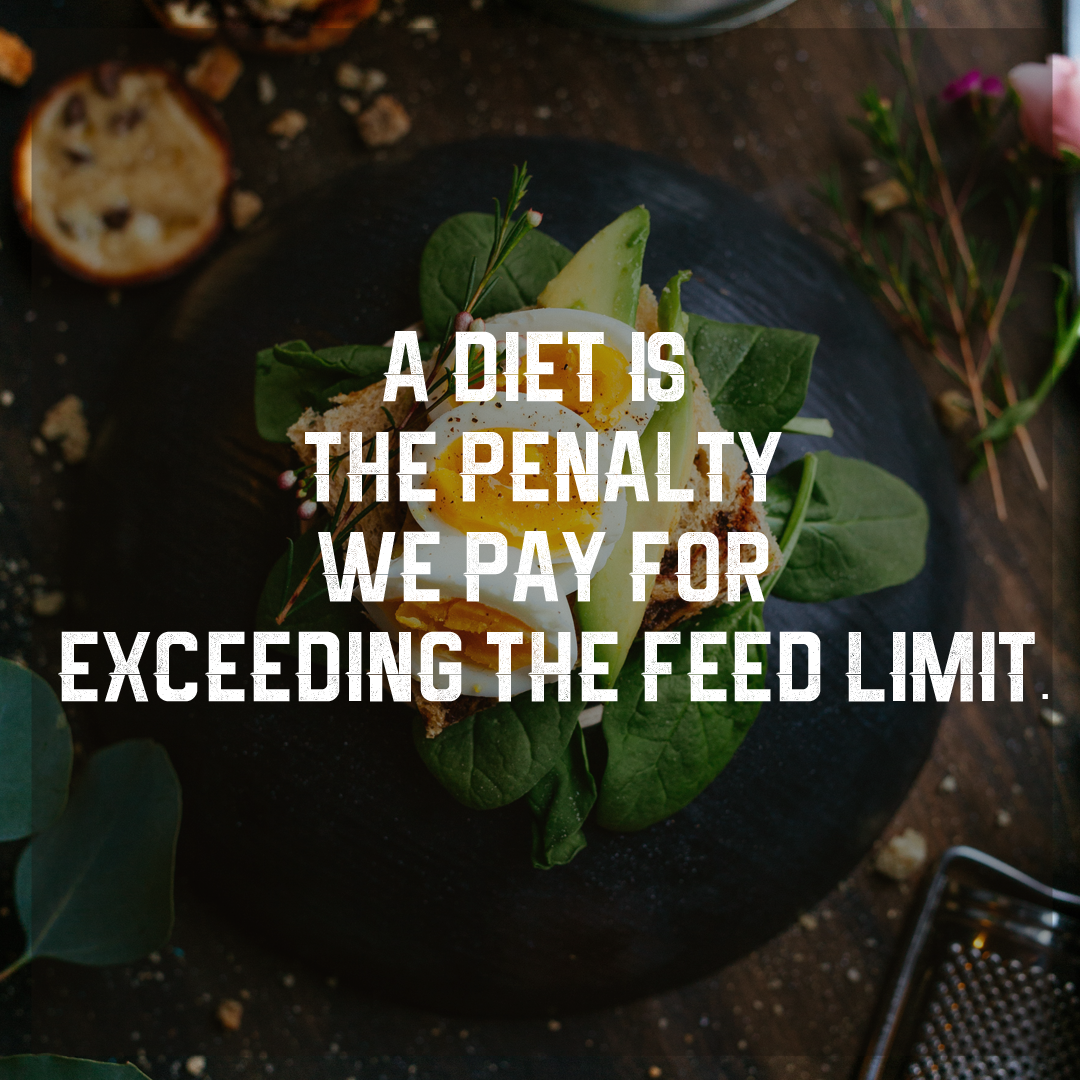 a diet is the penalty