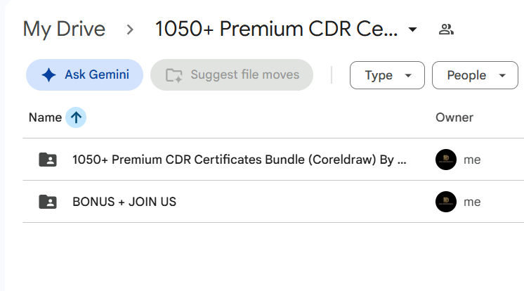 1050+ Premium CDR Certificates Bundle — photo 4