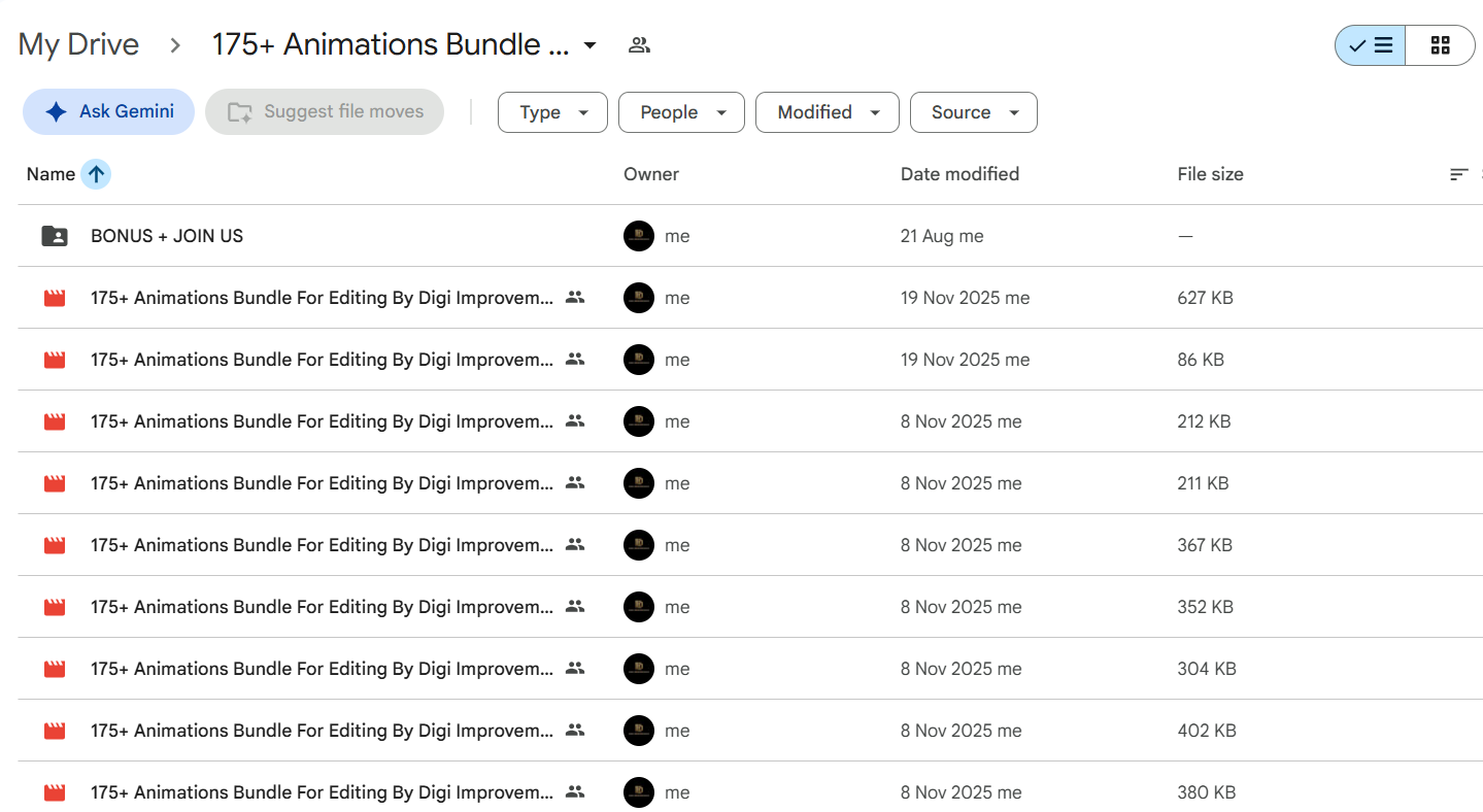 175+ Animations Bundle For Video Editing — photo 5