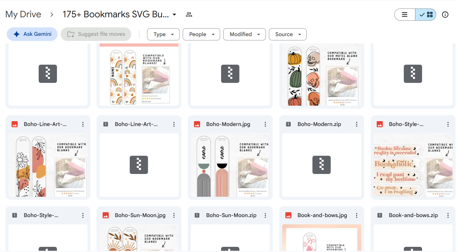 175+ Bookmarks SVG Bundle — photo 3