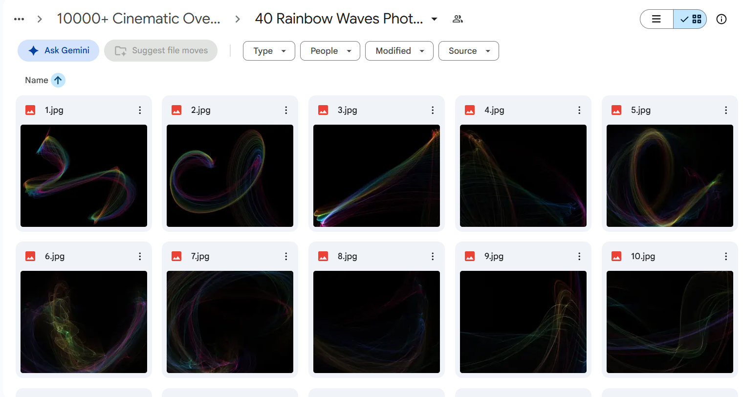 10000+ Cinematics Overlays Bundle For Editing — photo 2