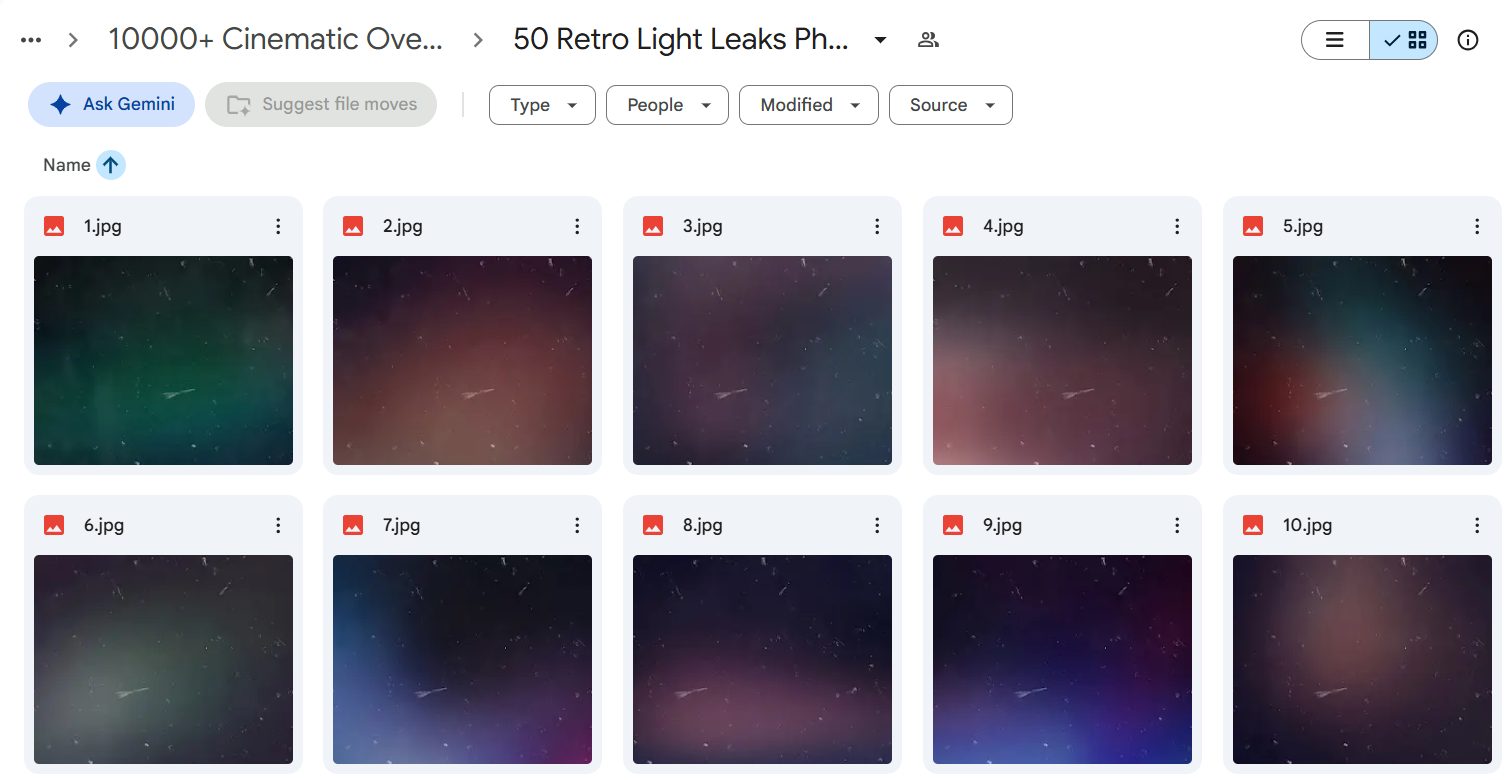 10000+ Cinematics Overlays Bundle For Editing — photo 3