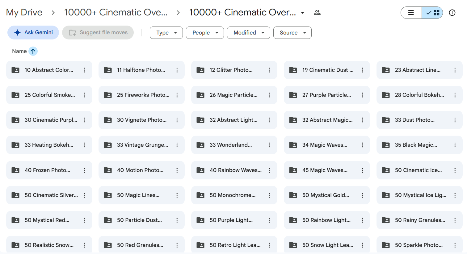 10000+ Cinematics Overlays Bundle For Editing — photo 5