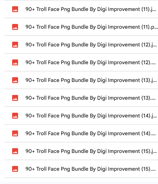 70+ Troll Face PNG Bundle — photo 2