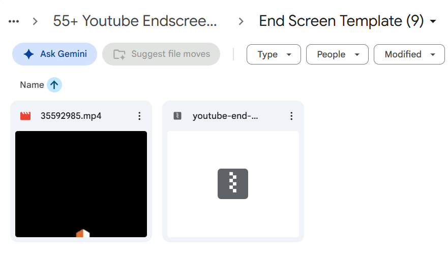 55+ Youtube Endscreens Bundle — photo 3