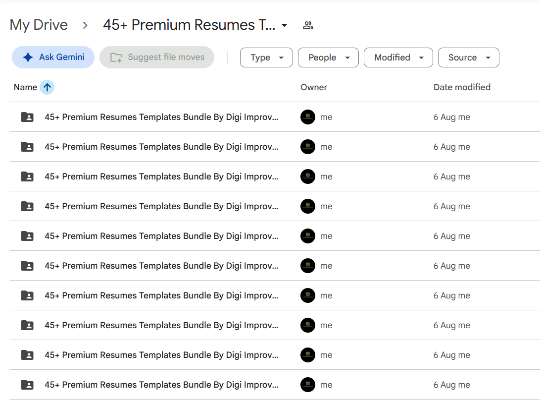 45+ Premium Resumes Template Bundle — photo 5
