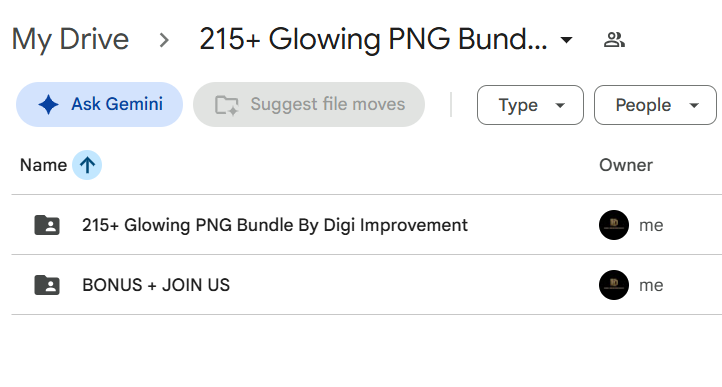 215+ Glowing PNG Bundle — photo 4