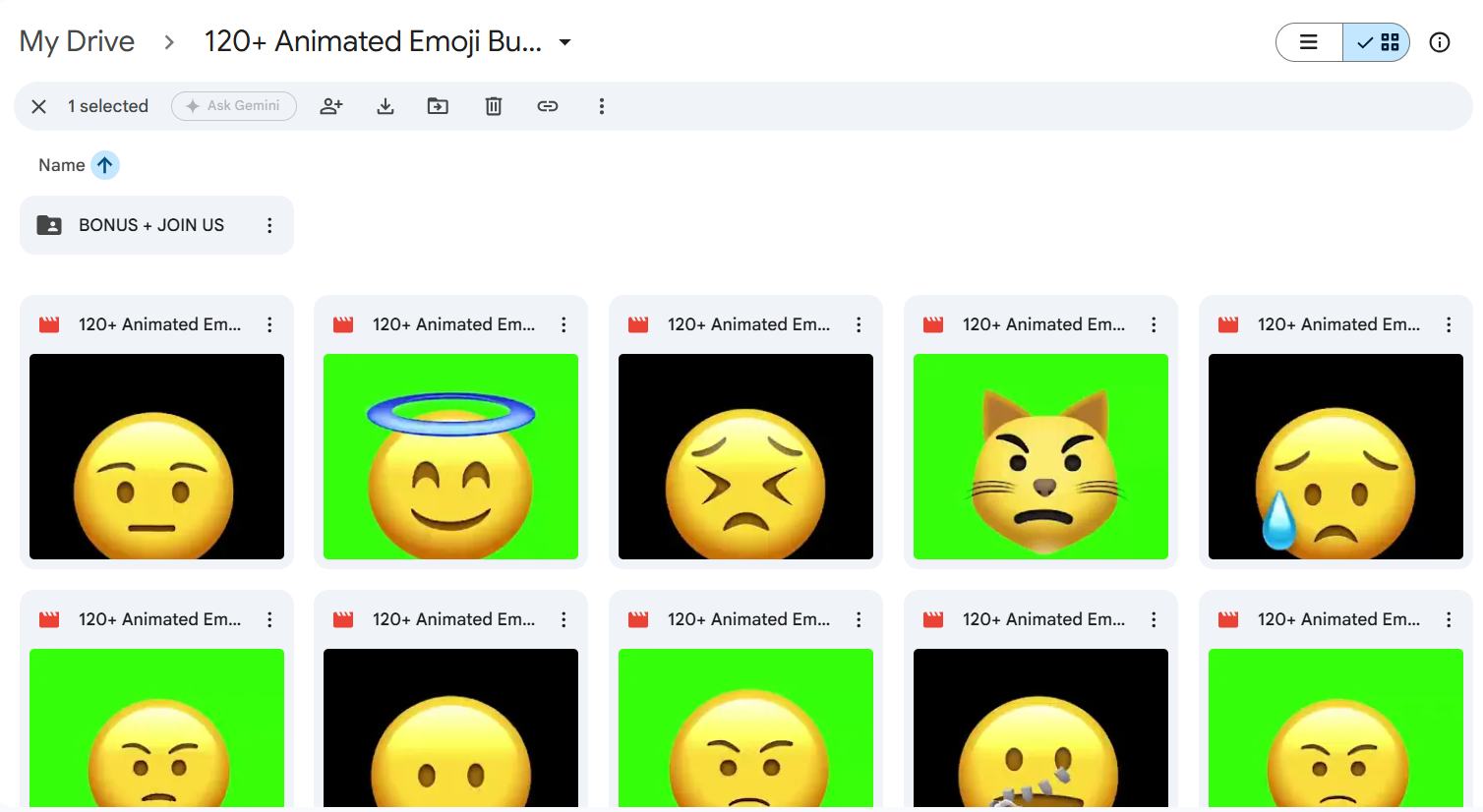 120+ Animated Emoji Bundle — photo 3