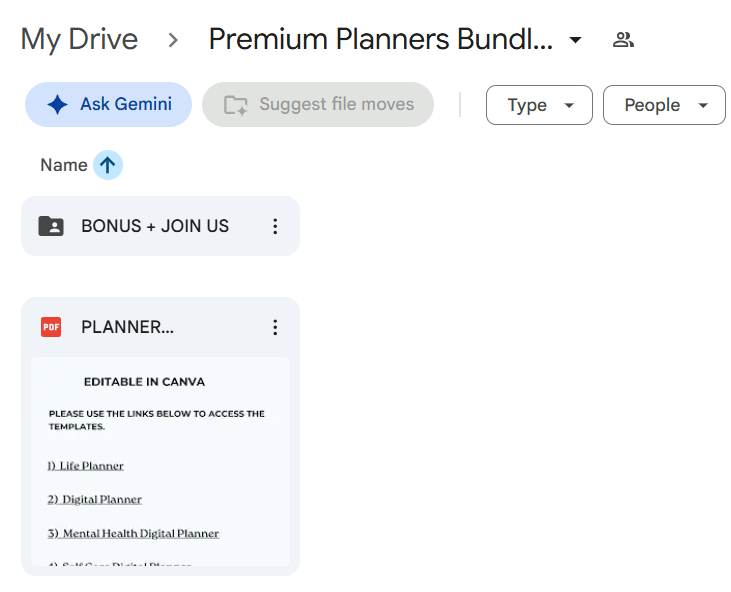 Premium Planners Bundle By Digi Improvement — photo 3