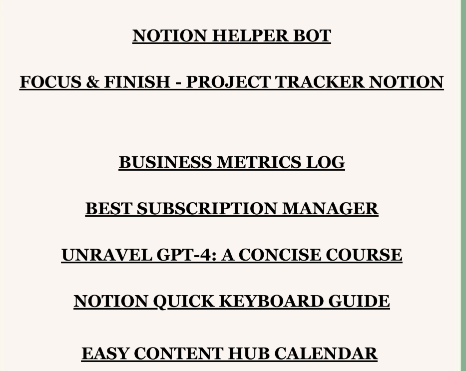 100+ Notion Templates Bundle — photo 5