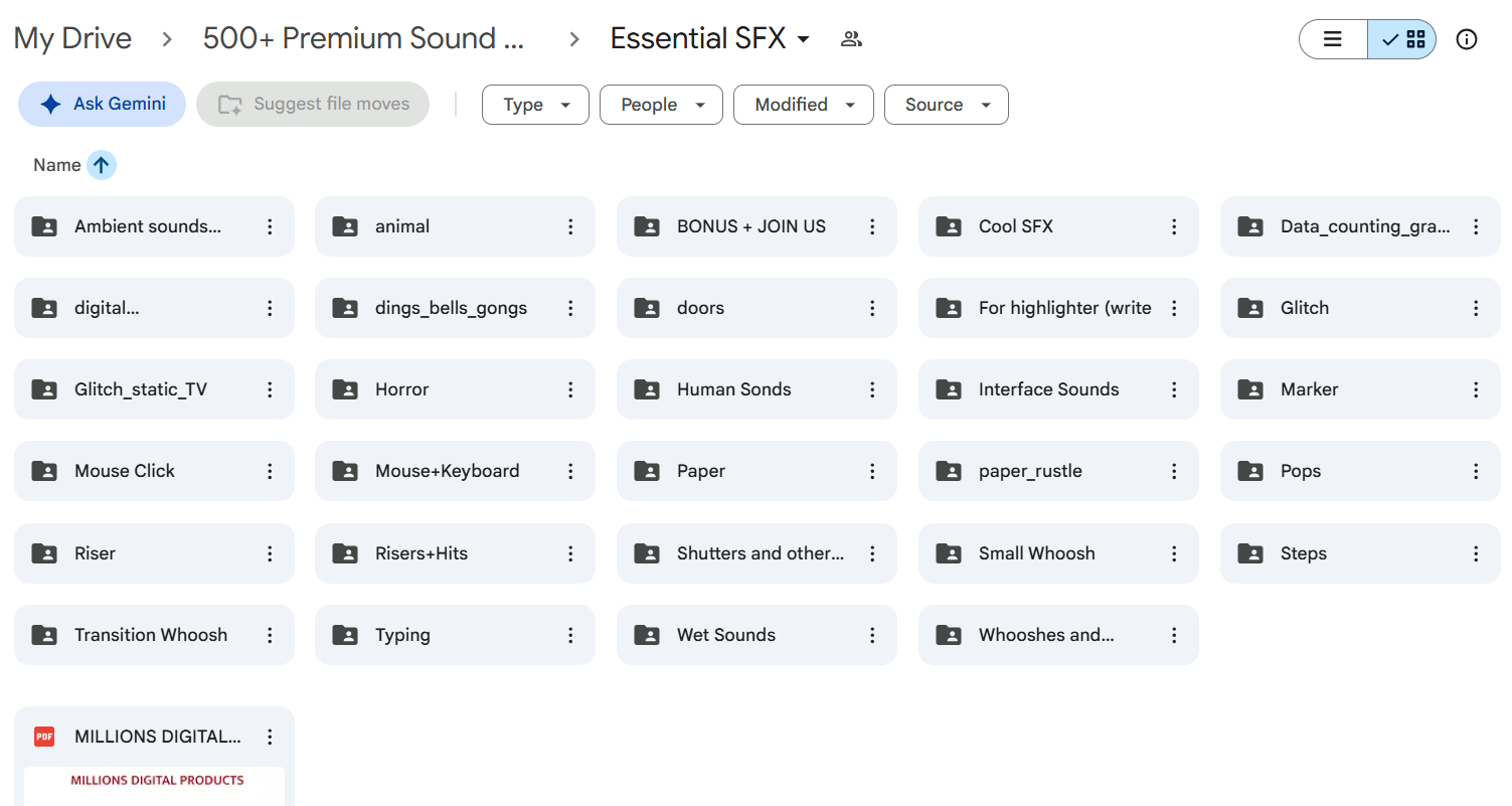 500+ Premium Sound Effects — photo 2