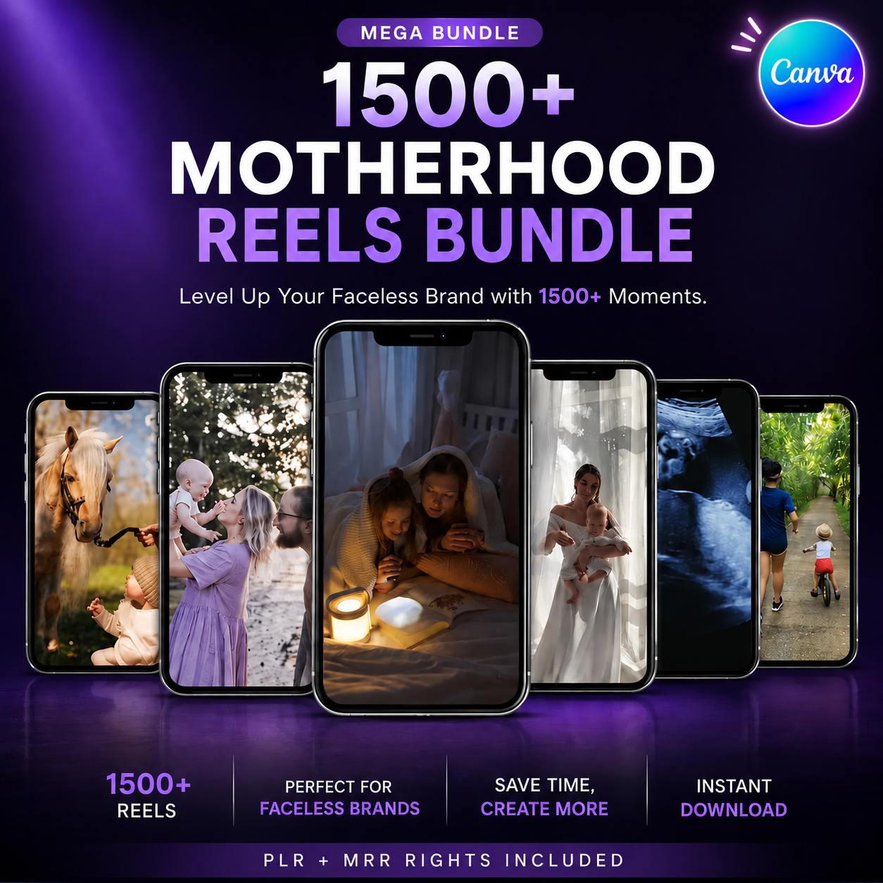 1500+ Motherhood Reels Bundle