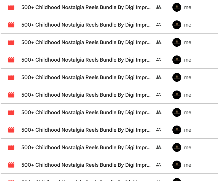 500+ Childhood Nostalgia Reels Bundle — photo 2