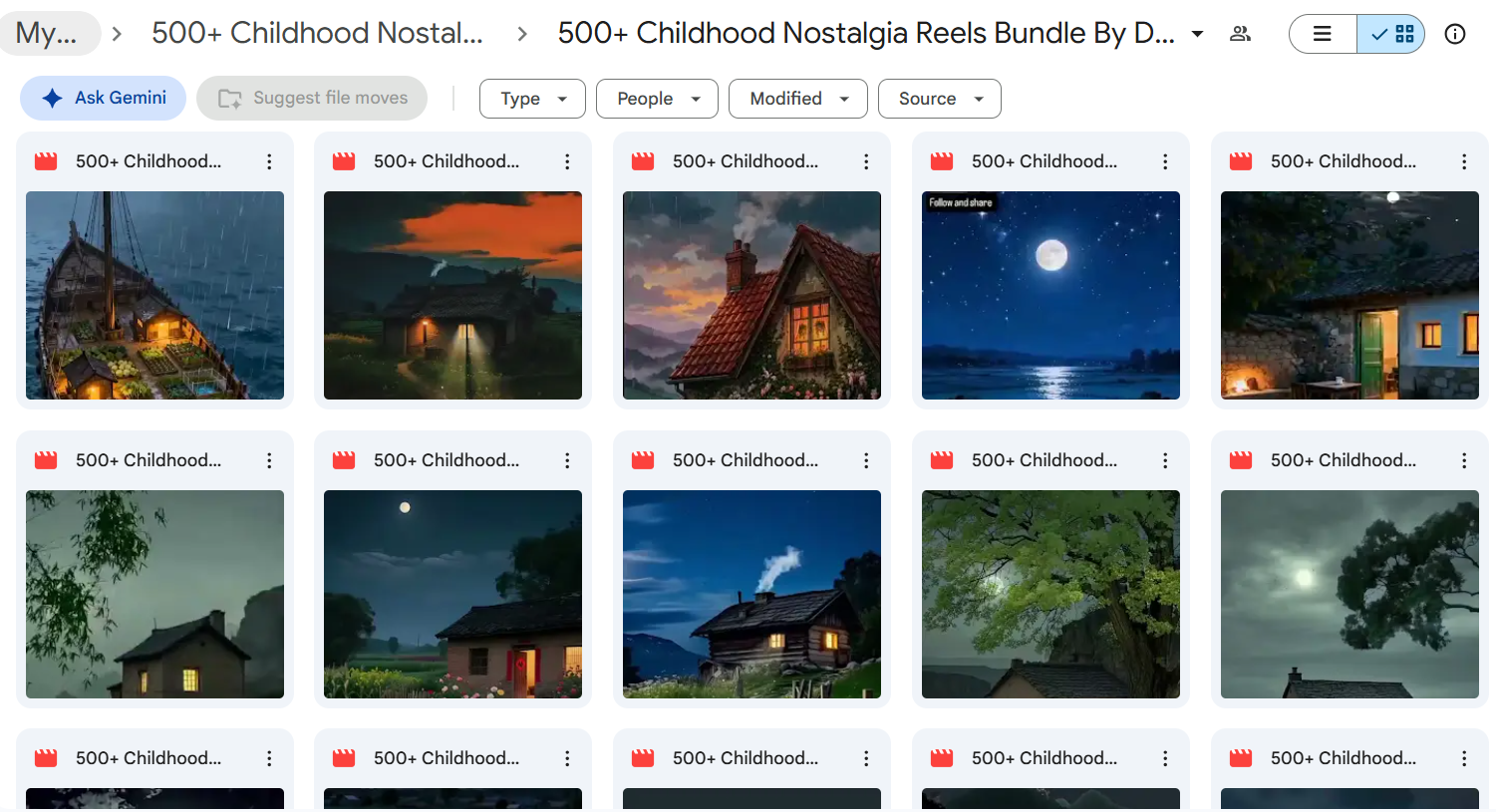 500+ Childhood Nostalgia Reels Bundle — photo 3