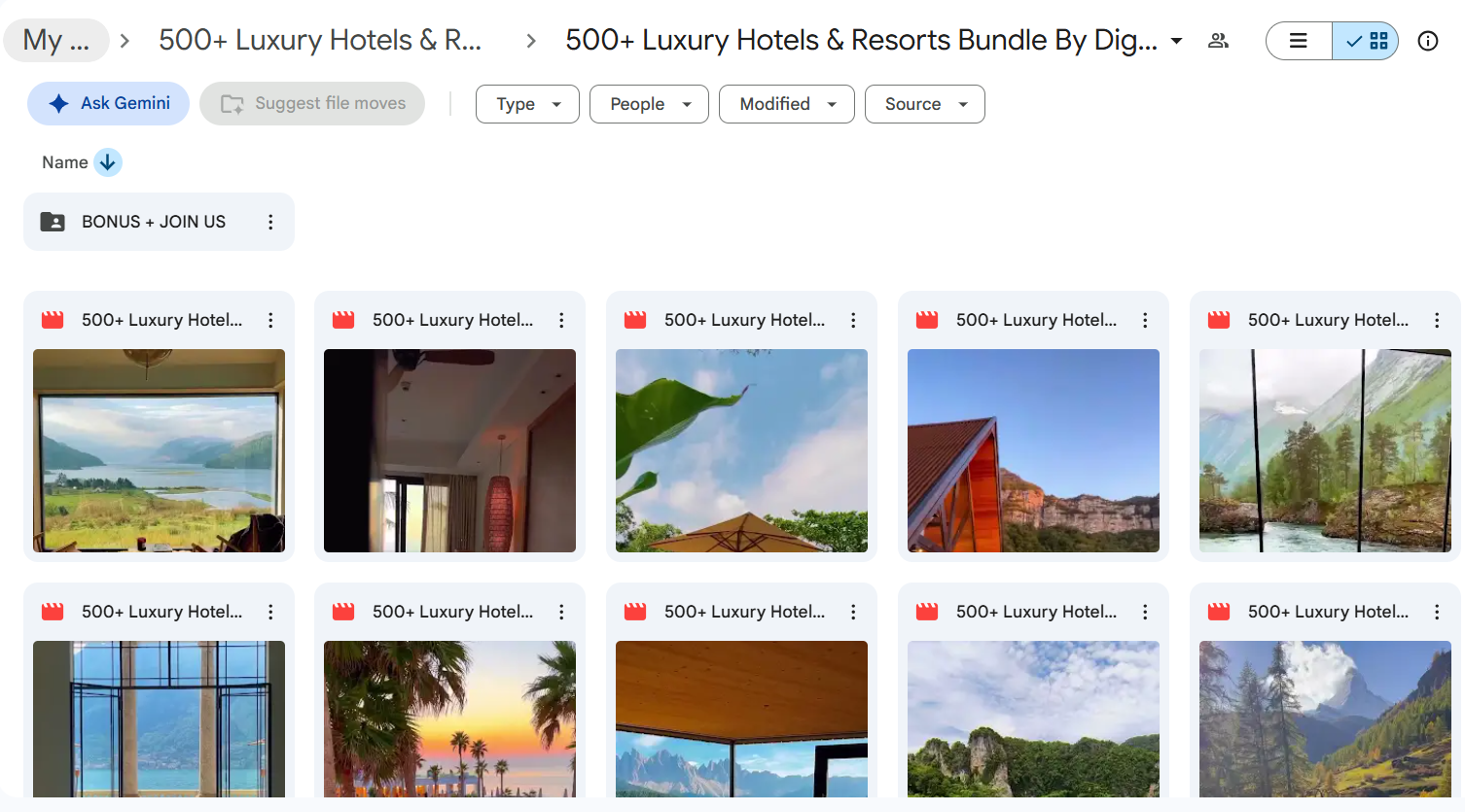 500+ Luxury Hotels & Resorts Reels Bundle — photo 4