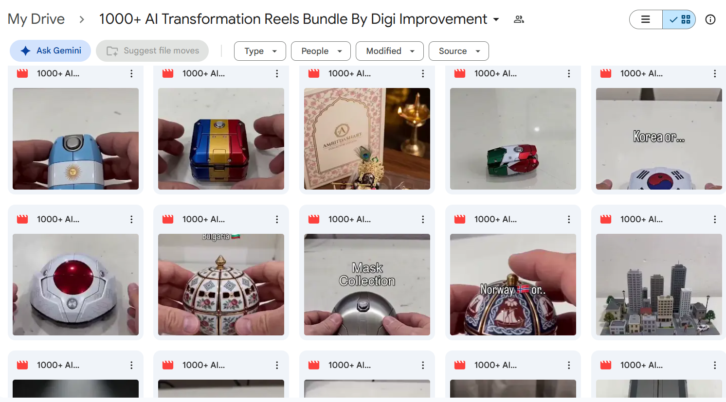 1000+ AI Transformation Reels Bundle — photo 3
