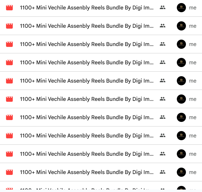950+ AI Mini Vehicle Assembly Reels Bundle — photo 2