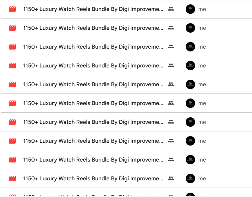 1100+ Luxury Watches Reels Bundle — photo 2