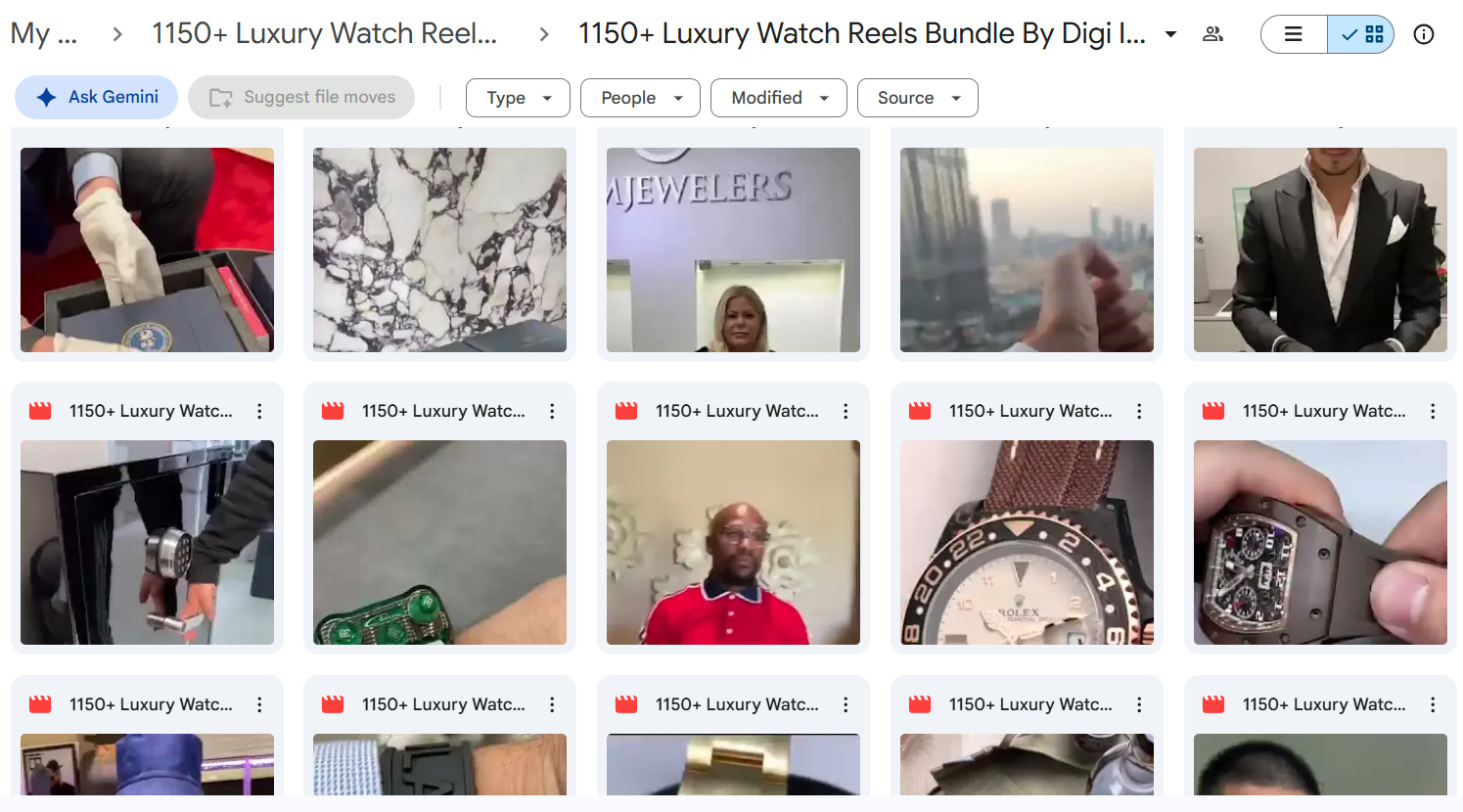 1100+ Luxury Watches Reels Bundle — photo 3