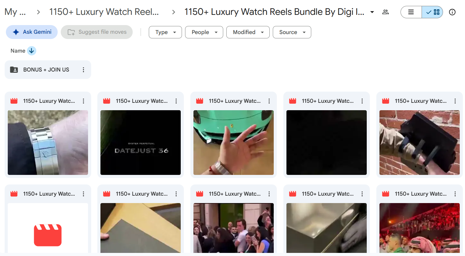 1100+ Luxury Watches Reels Bundle — photo 4