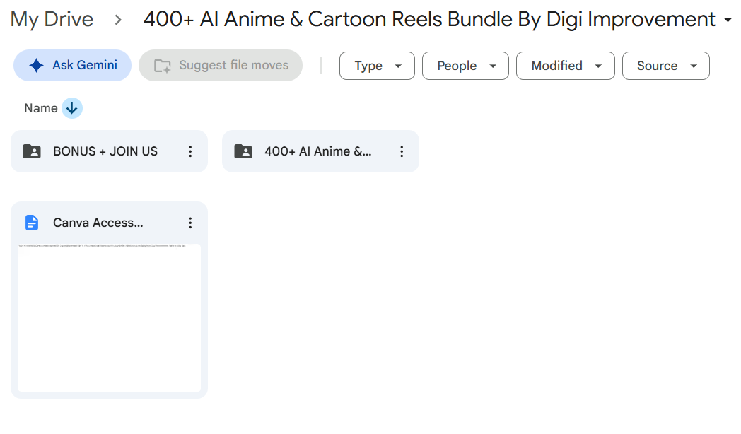 400+ AI Anime & Cartoon Reels Bundle — photo 4