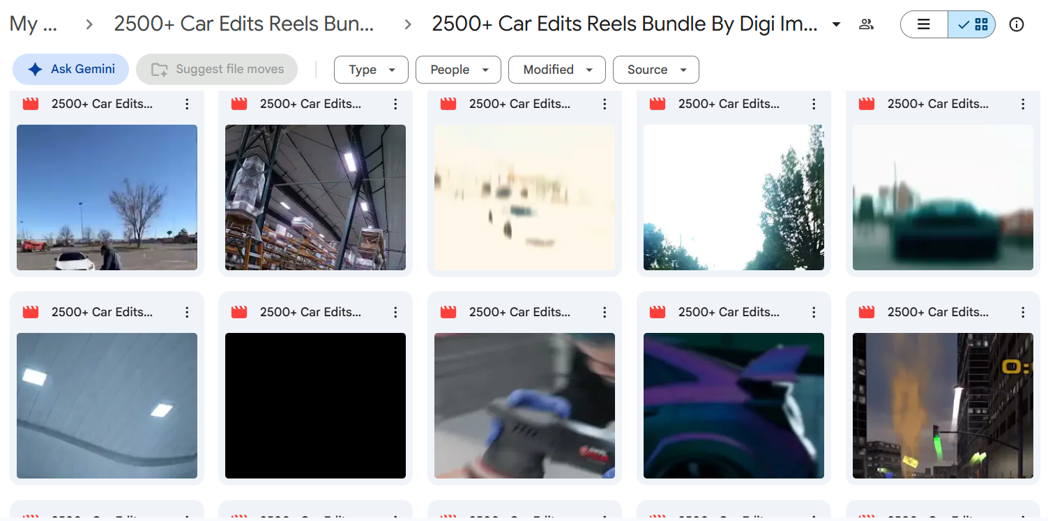 2500+ Luxury Car Edits Reels Bundle — photo 3