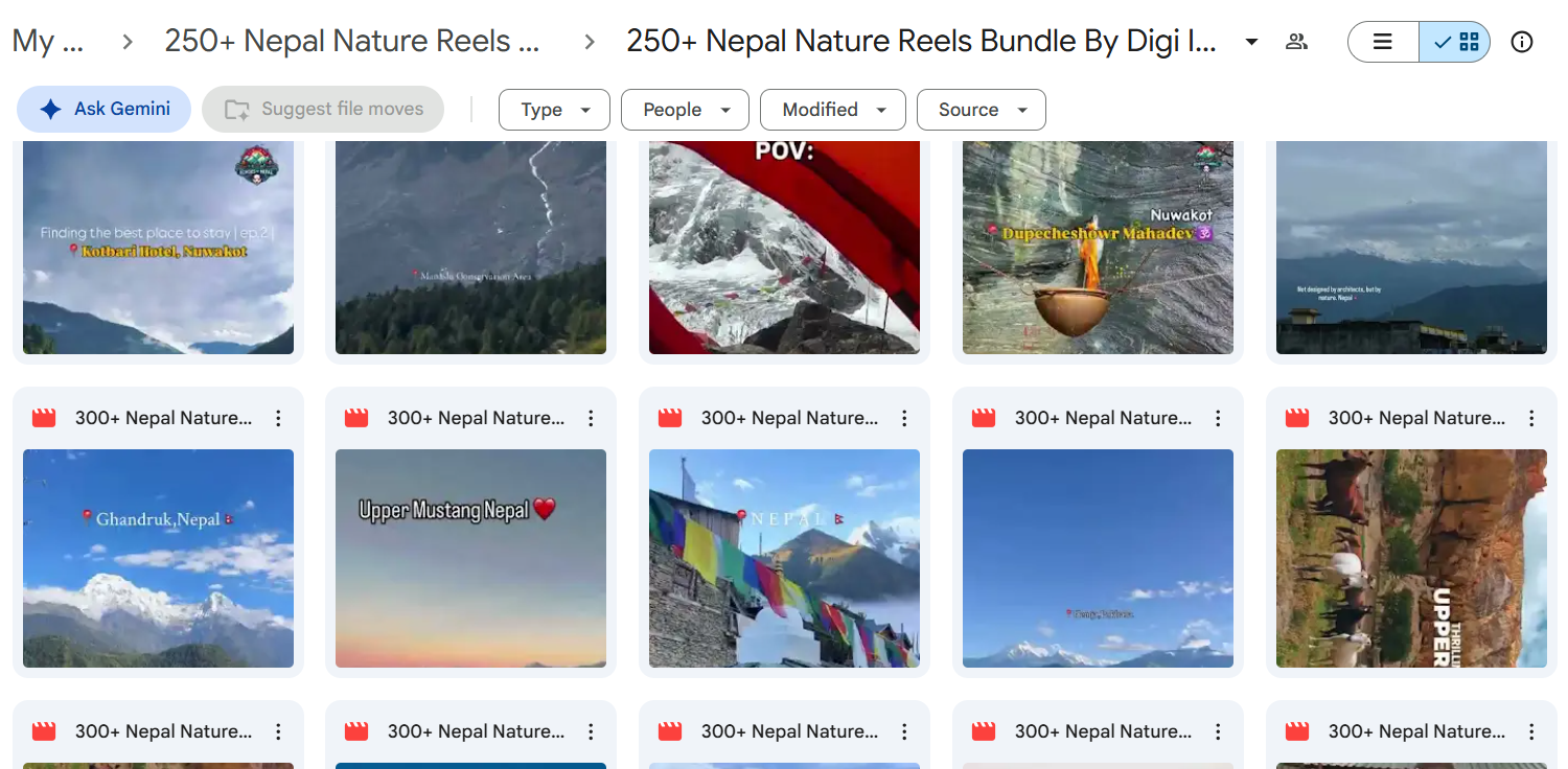 250+ Nepal Nature Reels Bundle — photo 3
