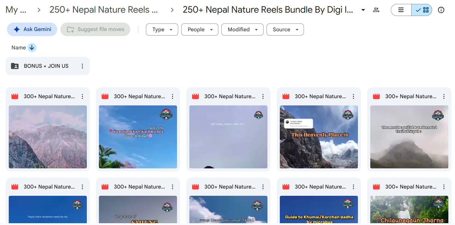 250+ Nepal Nature Reels Bundle — photo 4