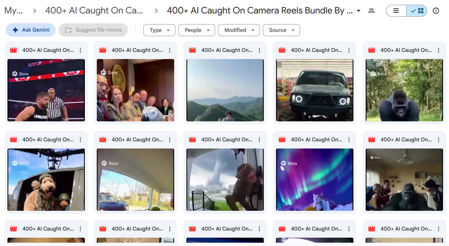 400+ AI Caught On Camera Reels Bundle — photo 3