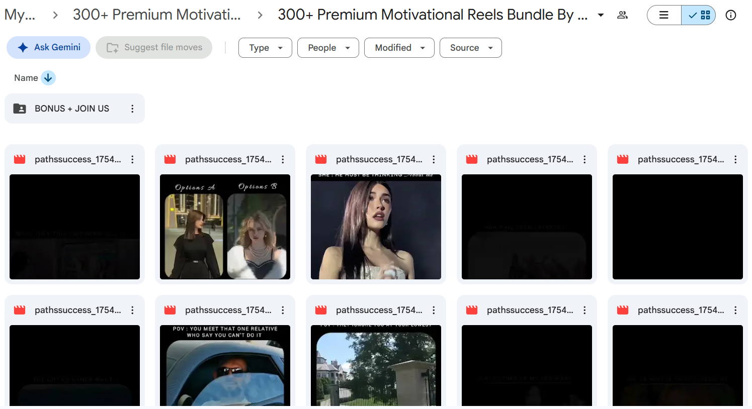 300+ Premium Motivational Reels Bundle — photo 4