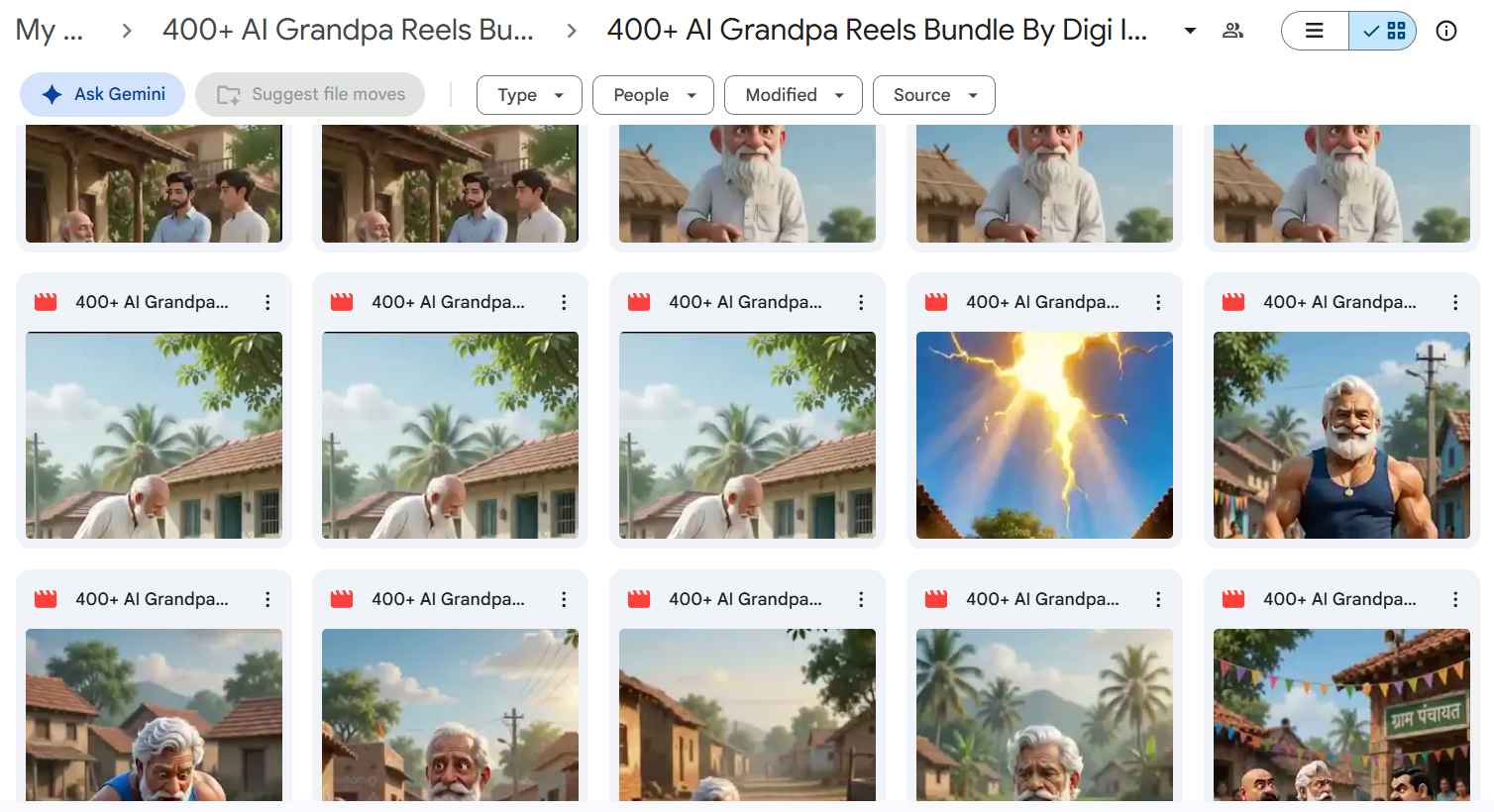 400+ AI Grandpa Reels Bundle — photo 3