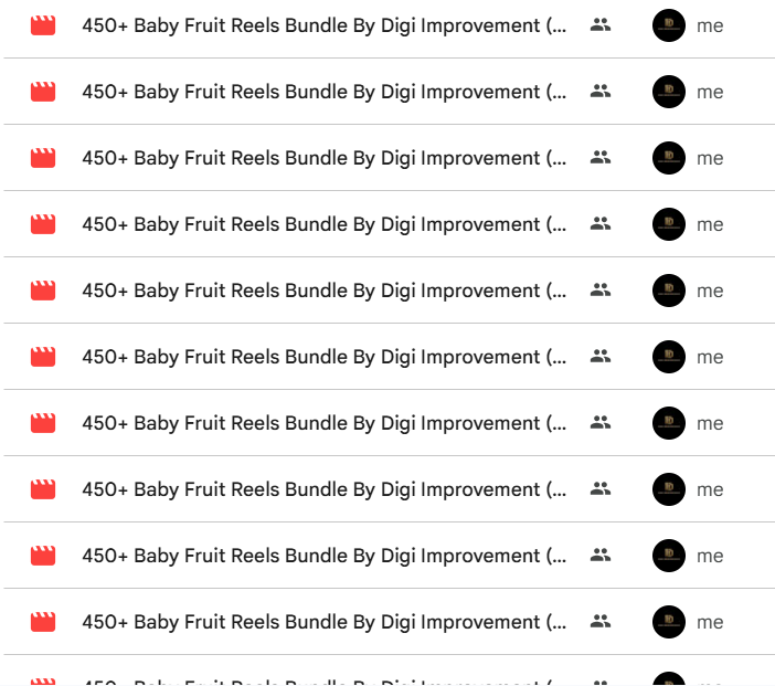 450+ AI Fruit Baby Reels Bundle — photo 2