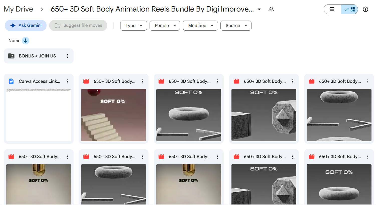650+ Soft Body Simulation Reels Bundle — photo 4