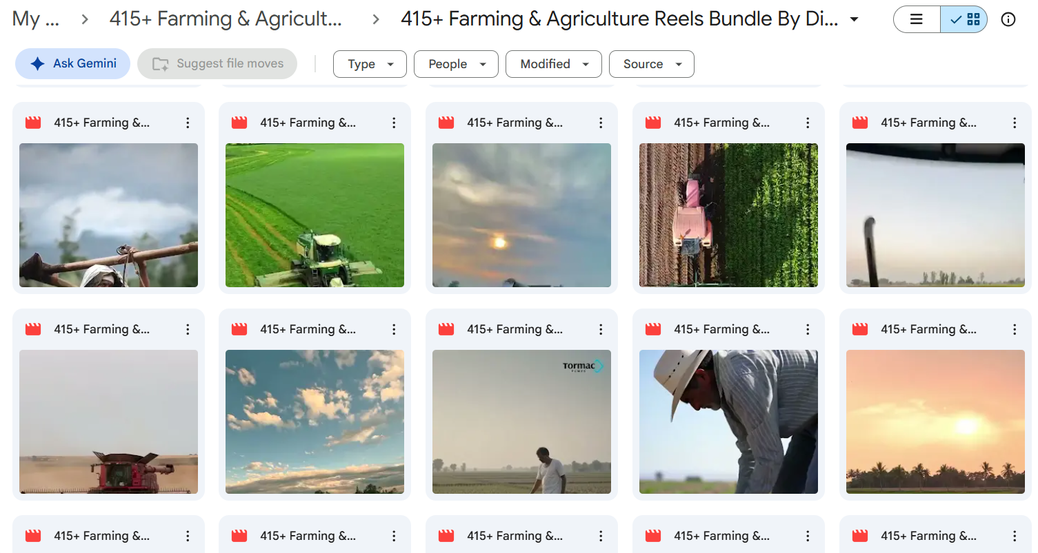 415+ Farming & Agriculture Reels Bundle — photo 3
