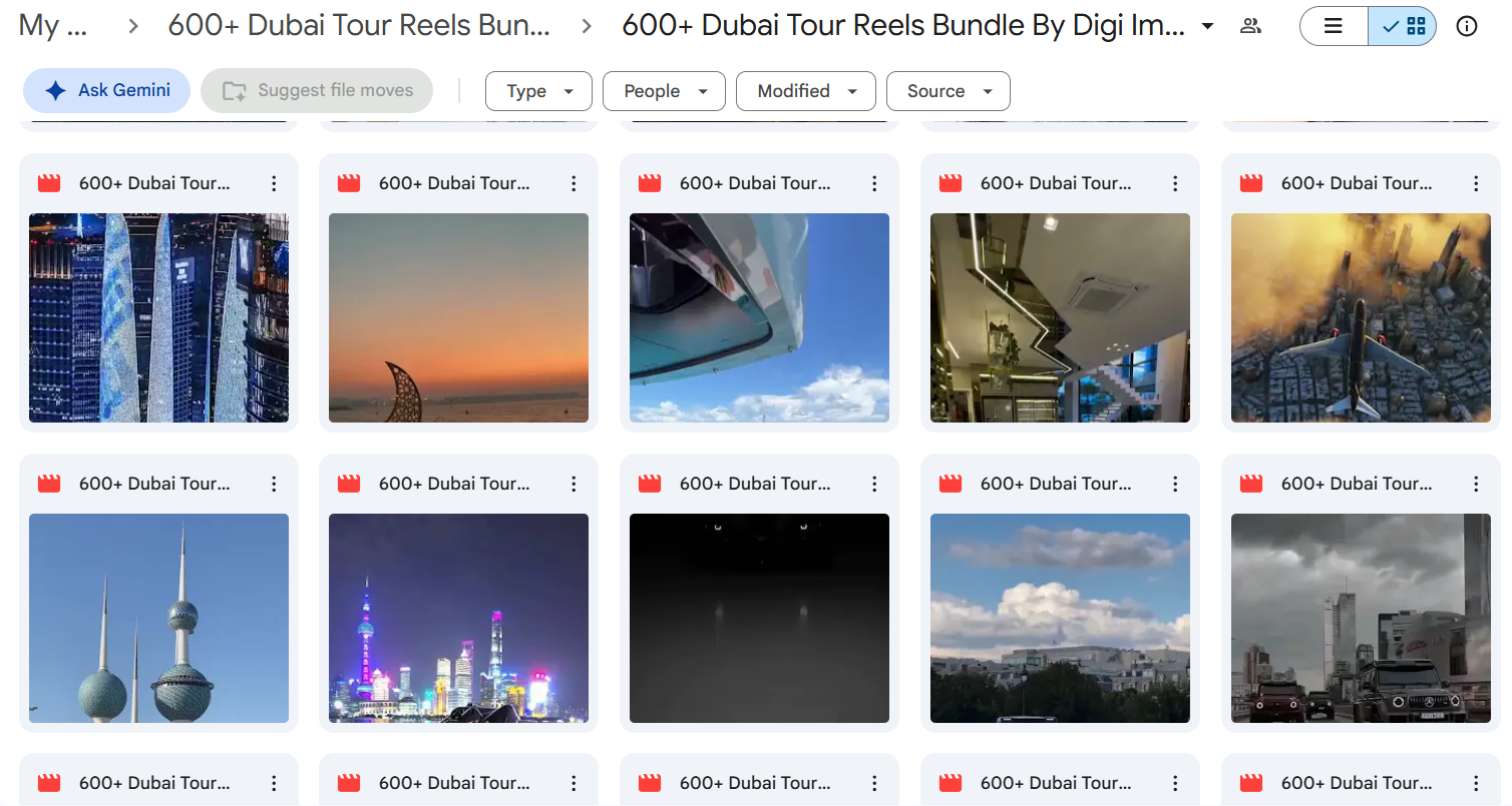 600+ Dubai Tour Reels Bundle — photo 3