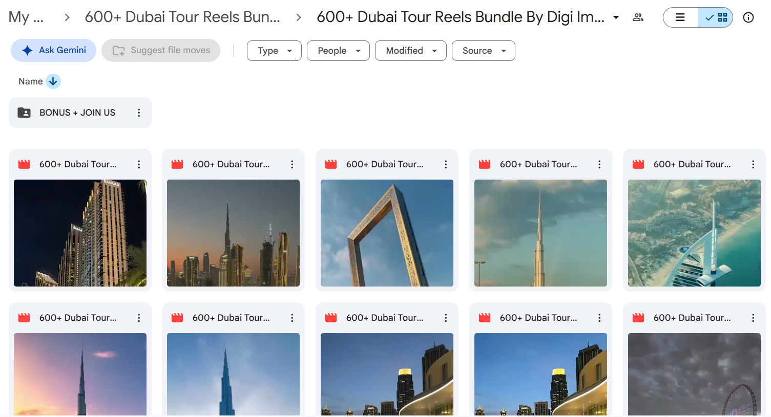 600+ Dubai Tour Reels Bundle — photo 4