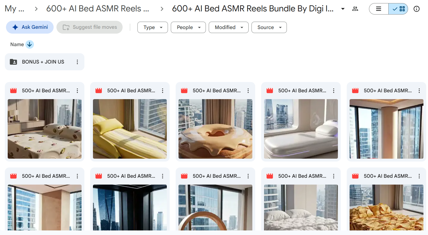 600+ AI Bed ASMR Reels Bundle — photo 4